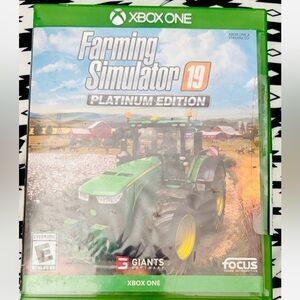 Farming Simulator 19 Platinum Edition Xbox One Complete In Case
